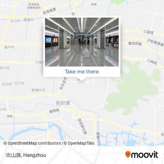 坎山路 map