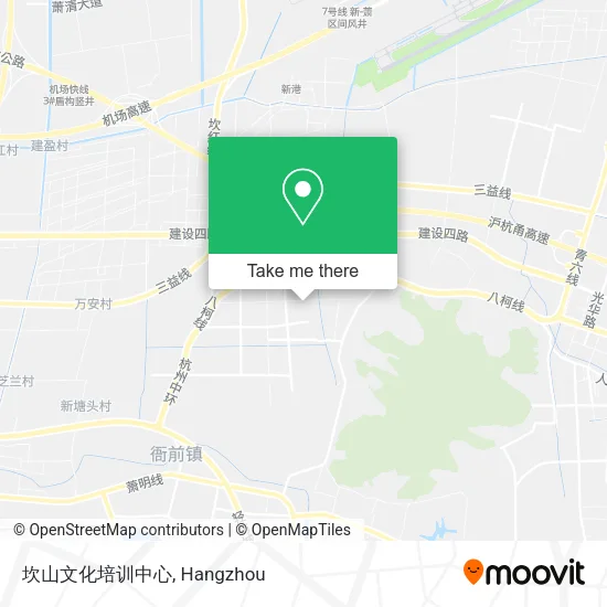 坎山文化培训中心 map