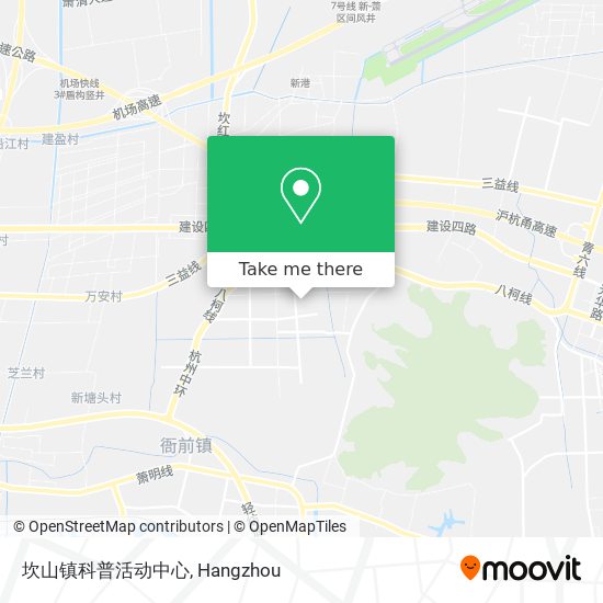 坎山镇科普活动中心 map