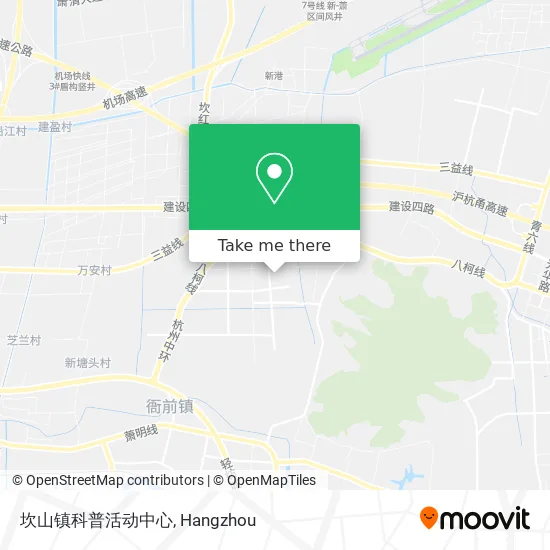 坎山镇科普活动中心 map