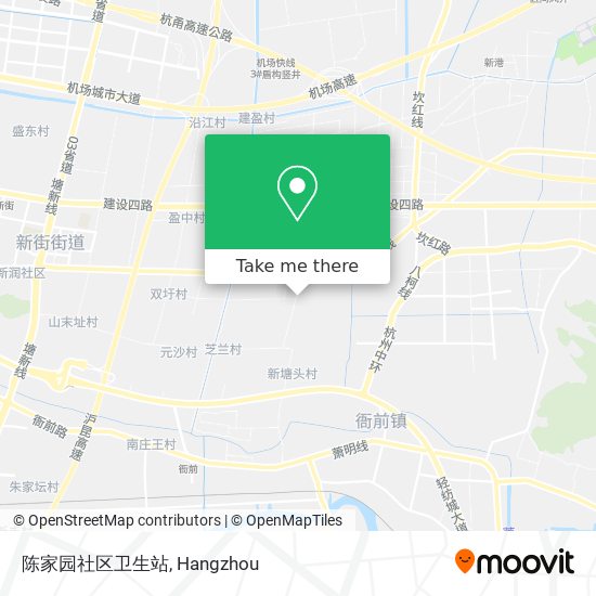 陈家园社区卫生站 map