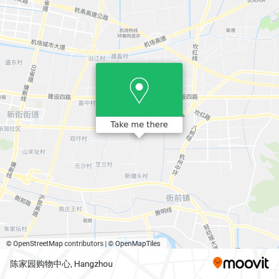 陈家园购物中心 map