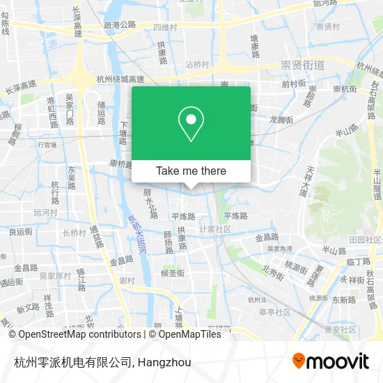 杭州零派机电有限公司 map