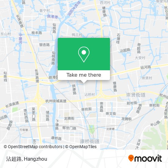 沾超路 map