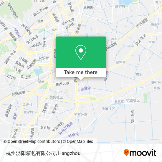 杭州沥阳箱包有限公司 map