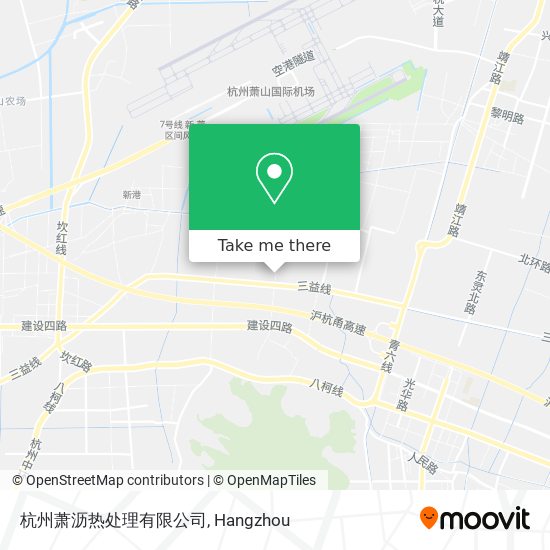 杭州萧沥热处理有限公司 map