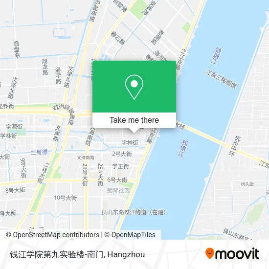 钱江学院第九实验楼-南门 map
