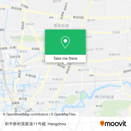 和平桥村莫家港11号楼 map