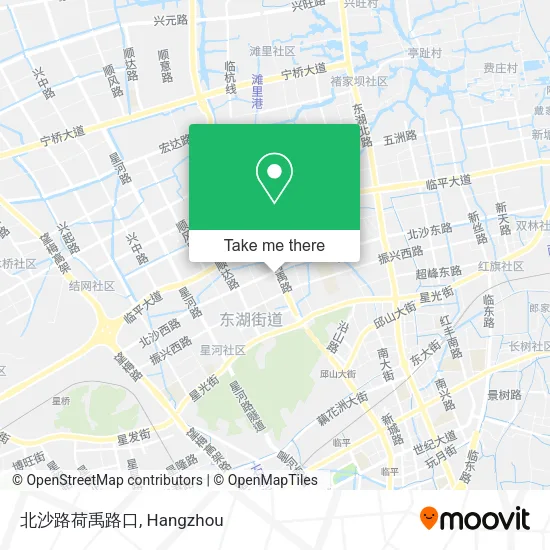 北沙路荷禹路口 map