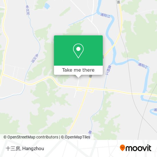 十三房 map