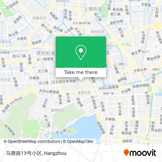 马塍路13号小区 map