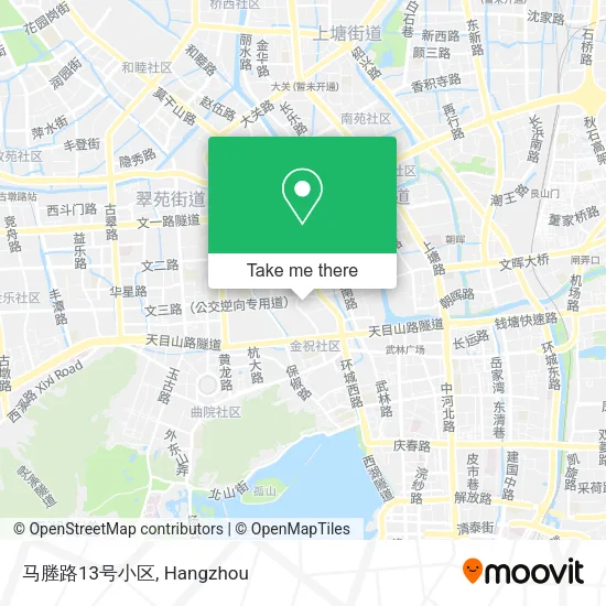 马塍路13号小区 map