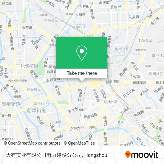 大有实业有限公司电力建设分公司 map