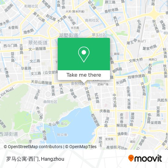 罗马公寓-西门 map