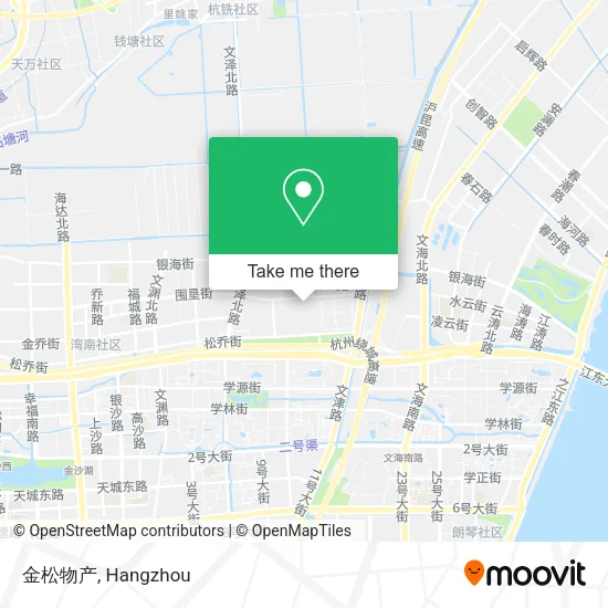 金松物产 map