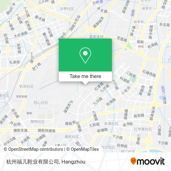 杭州福儿鞋业有限公司 map