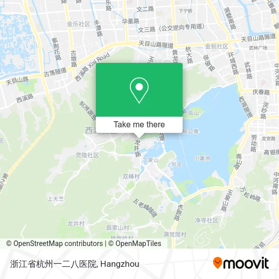 浙江省杭州一二八医院 map