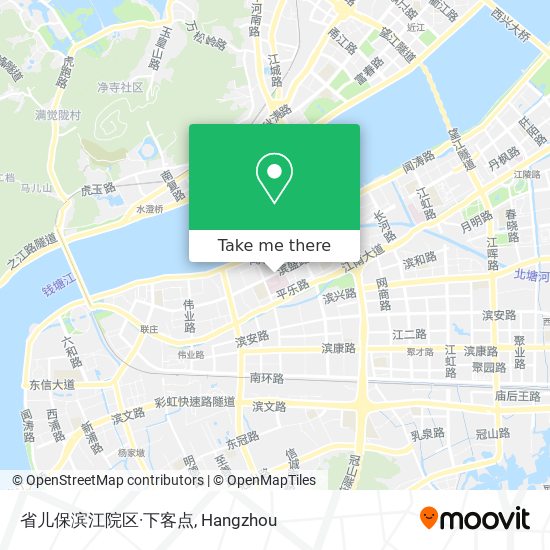 省儿保滨江院区·下客点 map