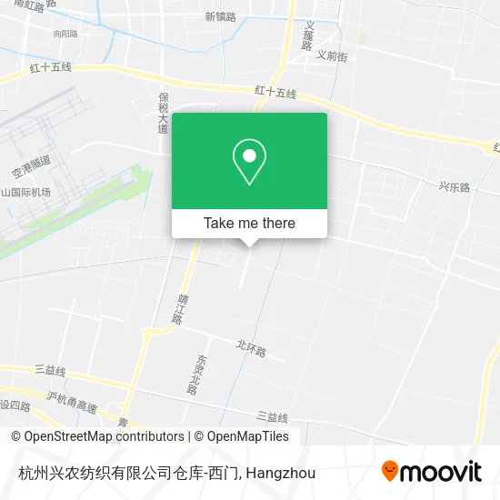 杭州兴农纺织有限公司仓库-西门 map
