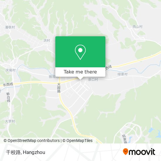 干校路 map