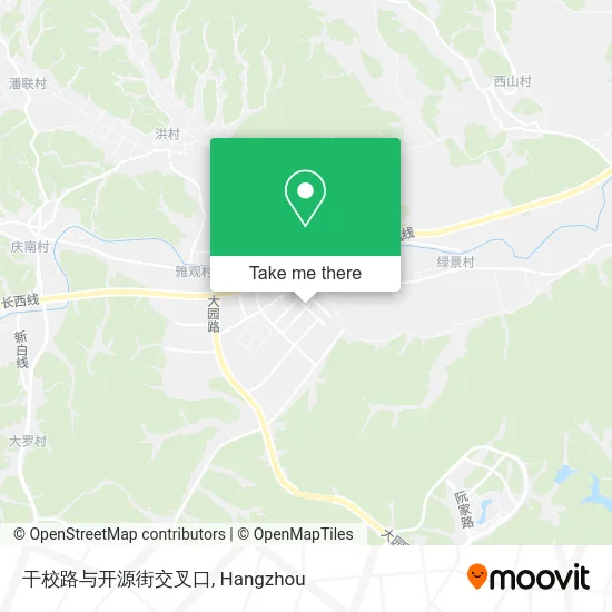 干校路与开源街交叉口 map