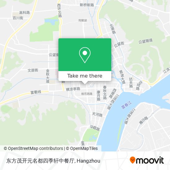 东方茂开元名都四季轩中餐厅 map