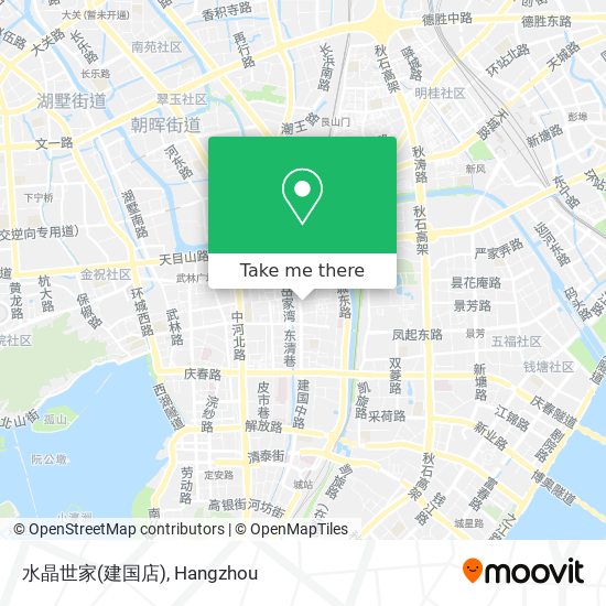 水晶世家(建国店) map