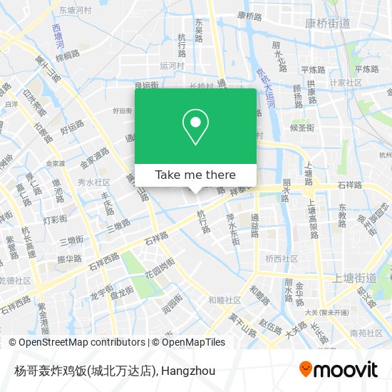 杨哥轰炸鸡饭(城北万达店) map