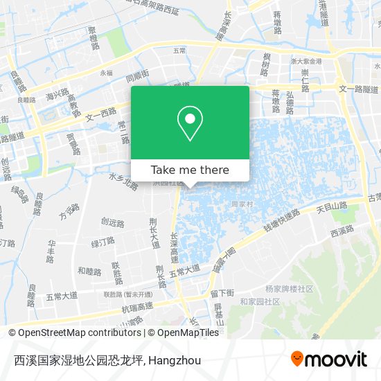 西溪国家湿地公园恐龙坪 map