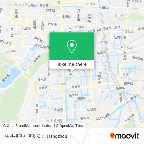 中共拱秀社区委员会 map