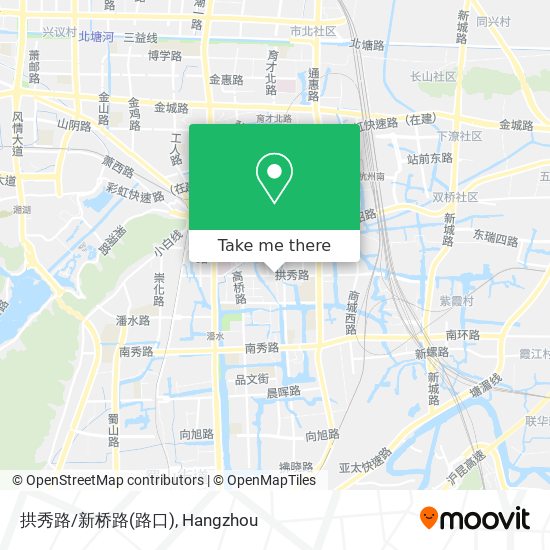 拱秀路/新桥路(路口) map