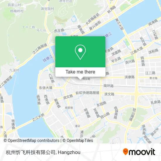 杭州忻飞科技有限公司 map
