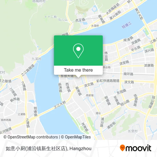 如意小厨(浦沿镇新生社区店) map