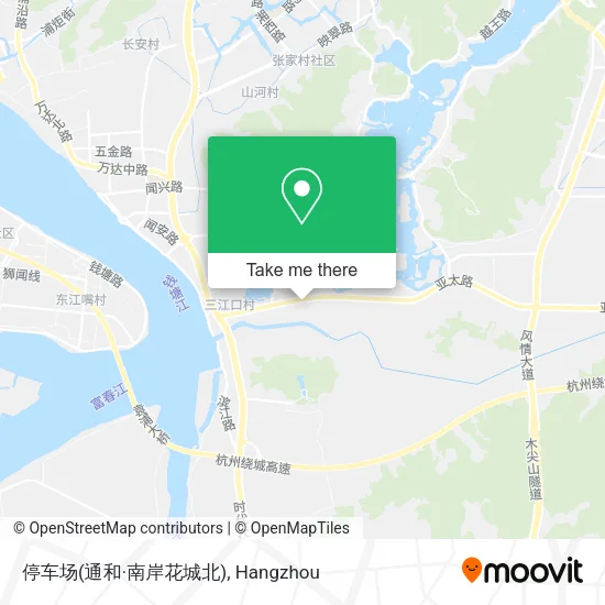 停车场(通和·南岸花城北) map