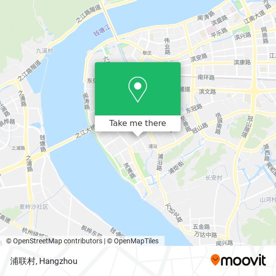 浦联村 map