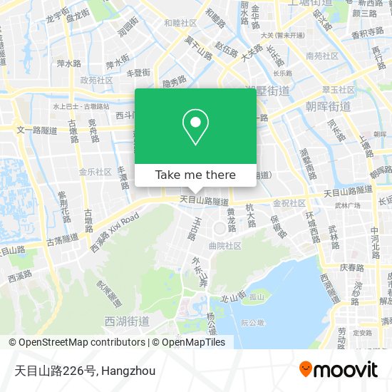 天目山路226号 map
