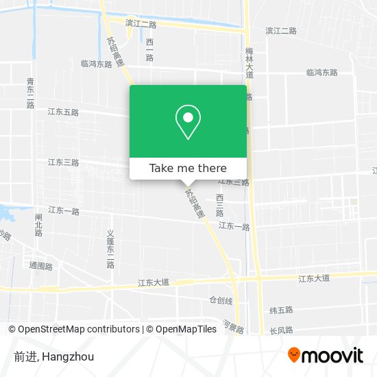 前进 map