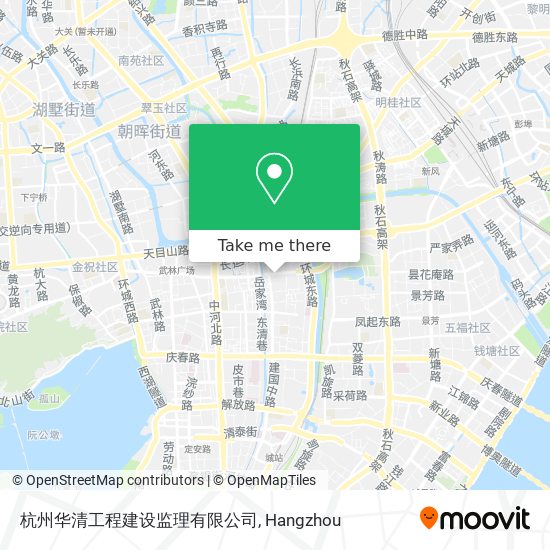 杭州华清工程建设监理有限公司 map