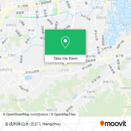 金成闲林山水-北2门 map