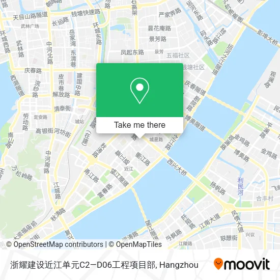 浙耀建设近江单元C2—D06工程项目部 map