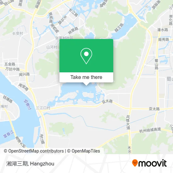 湘湖三期 map