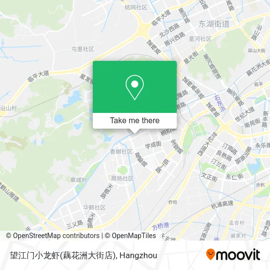 望江门小龙虾(藕花洲大街店) map