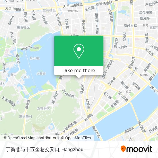 丁衙巷与十五奎巷交叉口 map