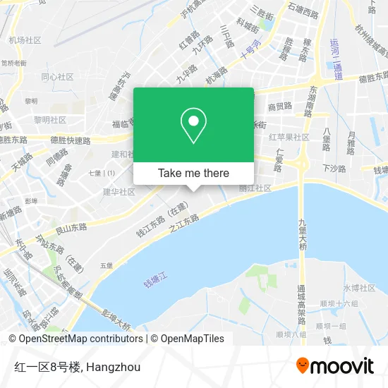 红一区8号楼 map