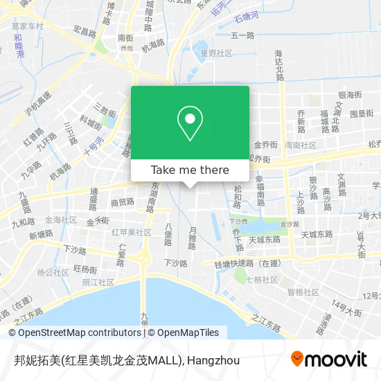 邦妮拓美(红星美凯龙金茂MALL) map