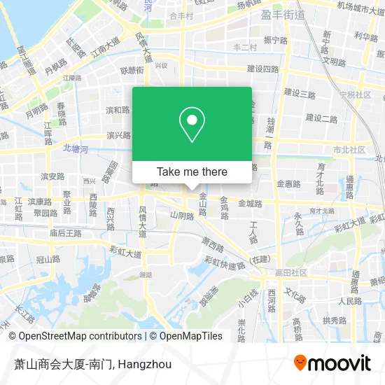 萧山商会大厦-南门 map