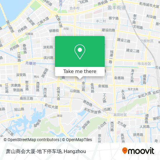萧山商会大厦-地下停车场 map