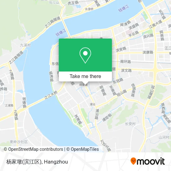 杨家墩(滨江区) map