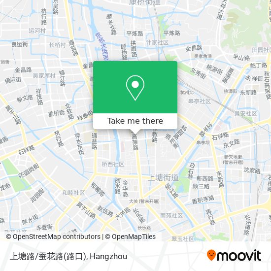 上塘路/蚕花路(路口) map