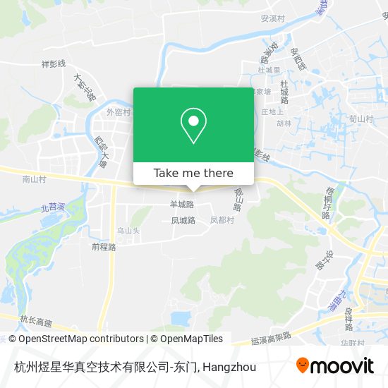 杭州煜星华真空技术有限公司-东门 map